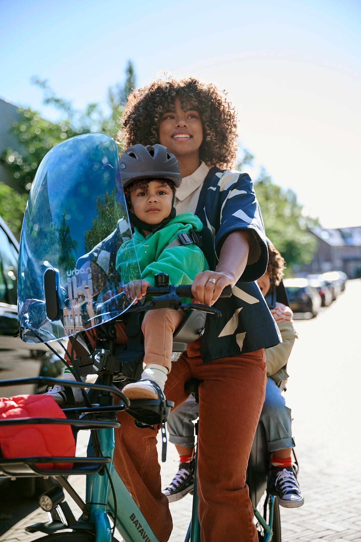 When can you safely cycle with your child?